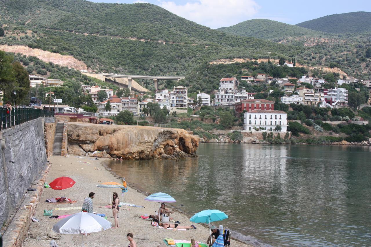 Hotel Elektra Loutra Edipsou  Bagian luar foto